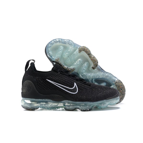 Damen/Herren Air VaporMax 2021 Flyknit Schwarz Weiß DC4112-002 Schuhe