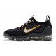 Damen/Herren Air VaporMax 2021 Flyknit Schwarz Gelb DH4086-001 Schuhe