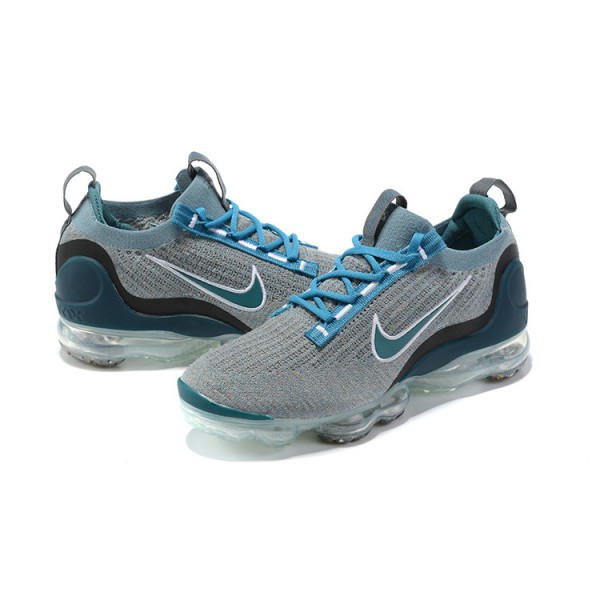 Damen/Herren Air VaporMax 2021 Flyknit Blau Grau DC9394-400 Schuhe