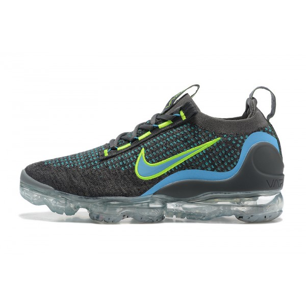 Damen/Herren Air VaporMax 2021 Flyknit Grau Blau DB1550-001 Schuhe