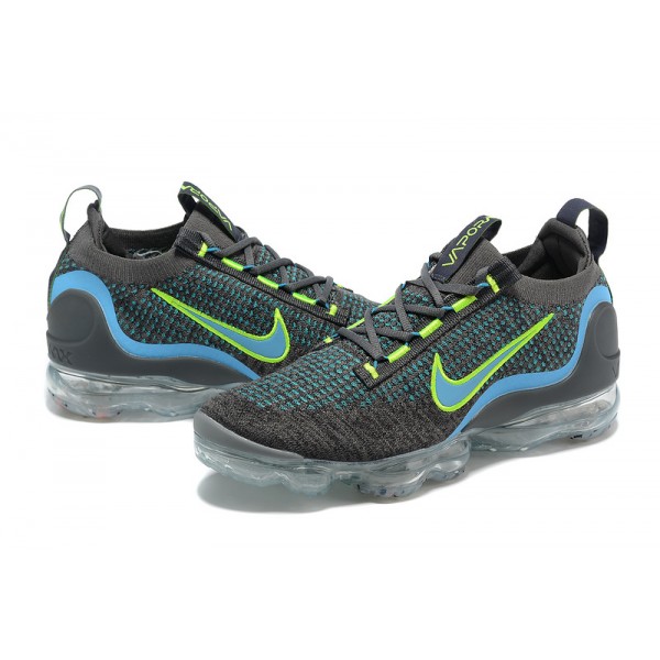 Damen/Herren Air VaporMax 2021 Flyknit Grau Blau DB1550-001 Schuhe