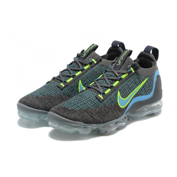 Damen/Herren Air VaporMax 2021 Flyknit Grau Blau DB1550-001 Schuhe