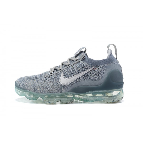 Damen/Herren Air VaporMax 2021 Flyknit Grau Blau DH4084-400 Schuhe