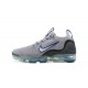 Damen/Herren Air VaporMax 2021 Flyknit Grau Blau Schuhe