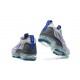 Damen/Herren Air VaporMax 2021 Flyknit Grau Blau Schuhe