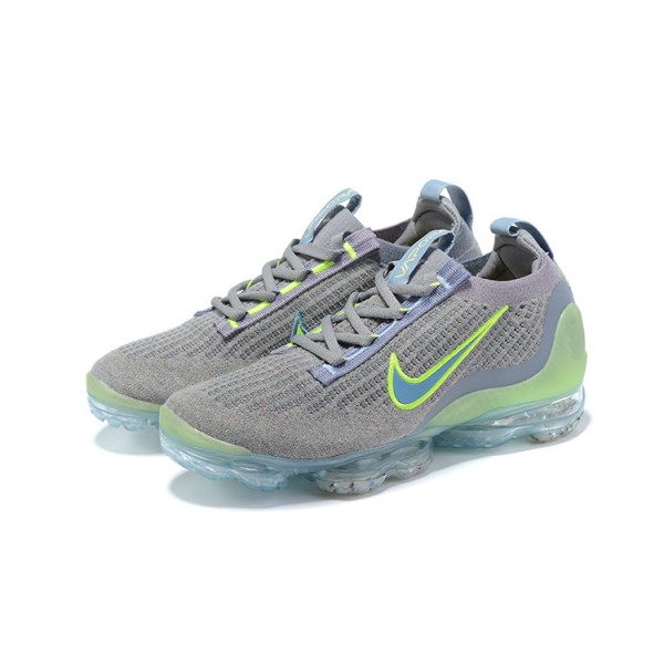 Damen/Herren Air VaporMax 2021 Flyknit Grau Grün DH4084-003 Schuhe