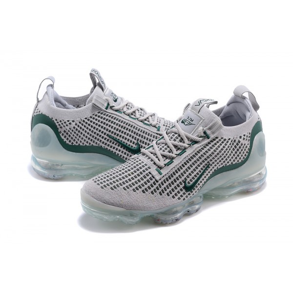 Damen/Herren Air VaporMax 2021 Flyknit Grau Grün DN3074-001 Schuhe