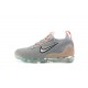 Damen/Herren Air VaporMax 2021 Flyknit Grau Orange DH4084-002 Schuhe