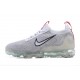 Damen/Herren Air VaporMax 2021 Flyknit Grau Rot DB1550-003 Schuhe