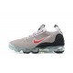 Damen/Herren Air VaporMax 2021 Flyknit Grau Rot DH4085-003 Schuhe