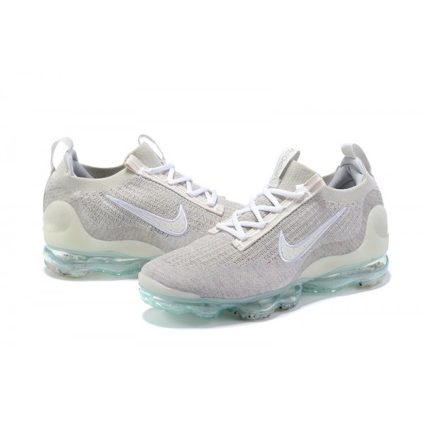 Damen/Herren Air VaporMax 2021 Flyknit Grau Weiß DH4088-001 Schuhe