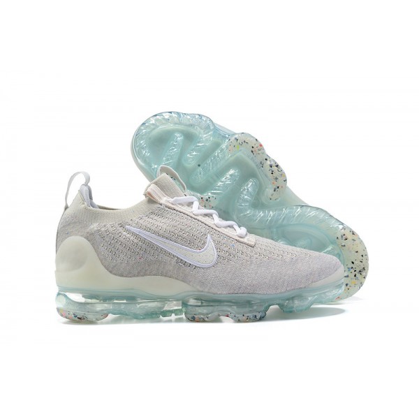 Damen/Herren Air VaporMax 2021 Flyknit Grau Weiß DH4088-001 Schuhe