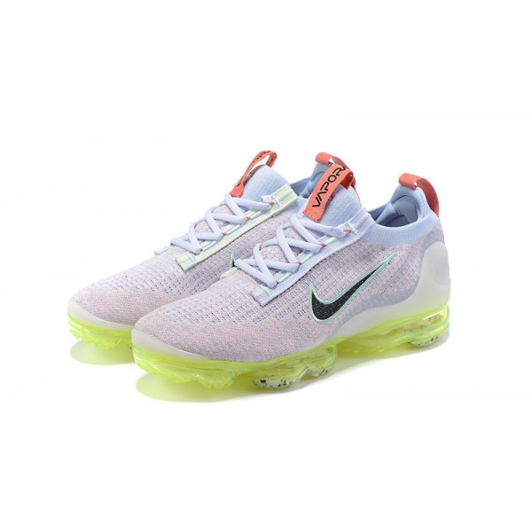 Damen/Herren Air VaporMax 2021 Flyknit Grau Gelb DC4112-003 Schuhe