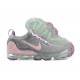 Damen/Herren Air VaporMax 2021 Flyknit Grau und Rosa Schuhe