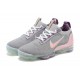 Damen/Herren Air VaporMax 2021 Flyknit Grau und Rosa Schuhe