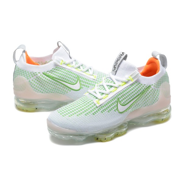 Damen/Herren Air VaporMax 2021 Flyknit Weiß Grün FD0871-100 Schuhe