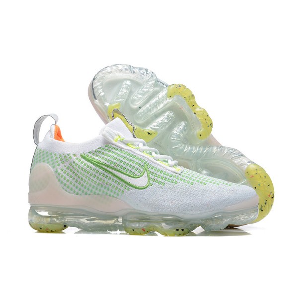 Damen/Herren Air VaporMax 2021 Flyknit Weiß Grün FD0871-100 Schuhe