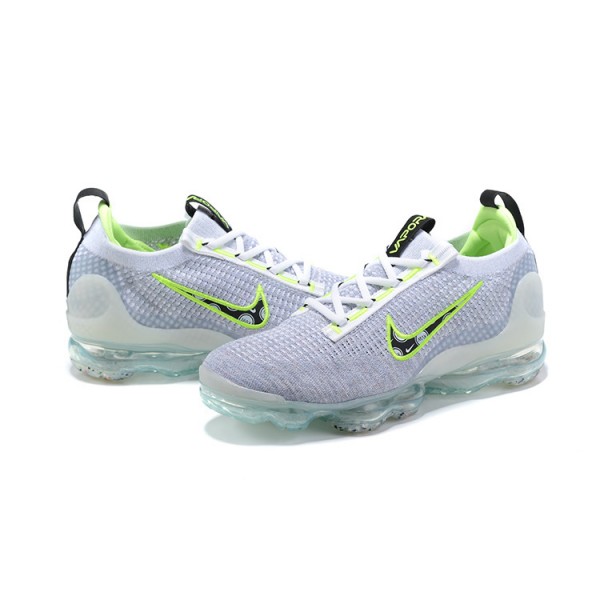 Damen/Herren Air VaporMax 2021 Flyknit Weiß Grau DB1550-005 Schuhe