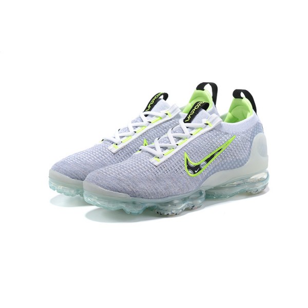 Damen/Herren Air VaporMax 2021 Flyknit Weiß Grau DB1550-005 Schuhe