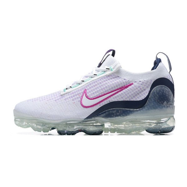 Damen/Herren Air VaporMax 2021 Flyknit Weiß Rosa DB1550-105 Schuhe