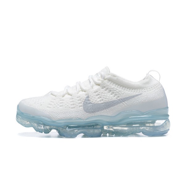 Air VaporMax 2023 Flyknit Pure Damen/Herren Platinum Weiß Blau DV1678-002 Schuhe