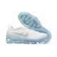 Air VaporMax 2023 Flyknit Pure Damen/Herren Platinum Weiß Blau DV1678-002 Schuhe