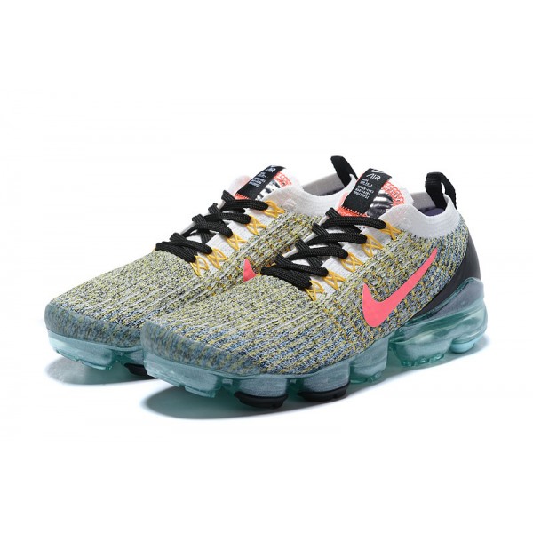 Damen/Herren Air VaporMax Flyknit 3 Schwarz Grün AJ6910-104 Schuhe