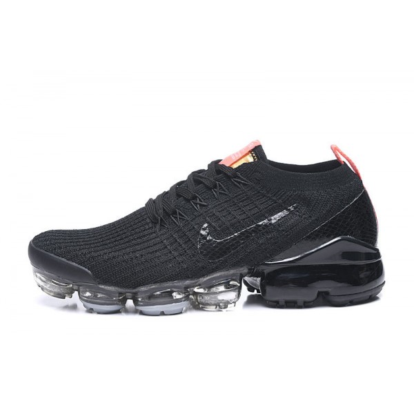 Damen/Herren Air VaporMax Flyknit 3 Schwarz Orange Schuhe