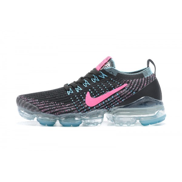 Damen/Herren Air VaporMax Flyknit 3 Schwarz Rosa AJ5910-101 Schuhe