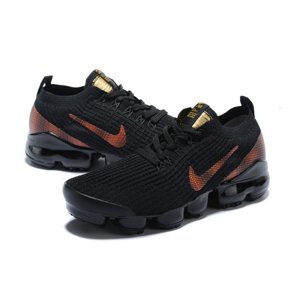 Damen/Herren Air VaporMax Flyknit 3 Schwarz Rot CU1926-001 Schuhe