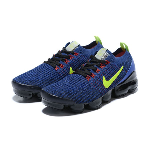 Damen/Herren Air VaporMax Flyknit 3 Blau Grün Schuhe