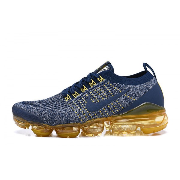 Damen/Herren Air VaporMax Flyknit 3 Blau Gelb AJ6900-444 Schuhe