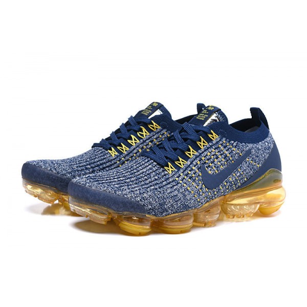 Damen/Herren Air VaporMax Flyknit 3 Blau Gelb AJ6900-444 Schuhe