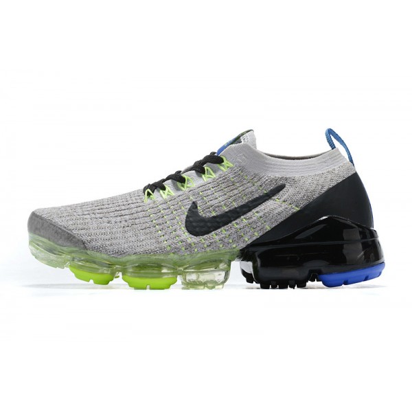 Damen/Herren Air VaporMax Flyknit 3 Grau Blau AJ6900-112 Schuhe