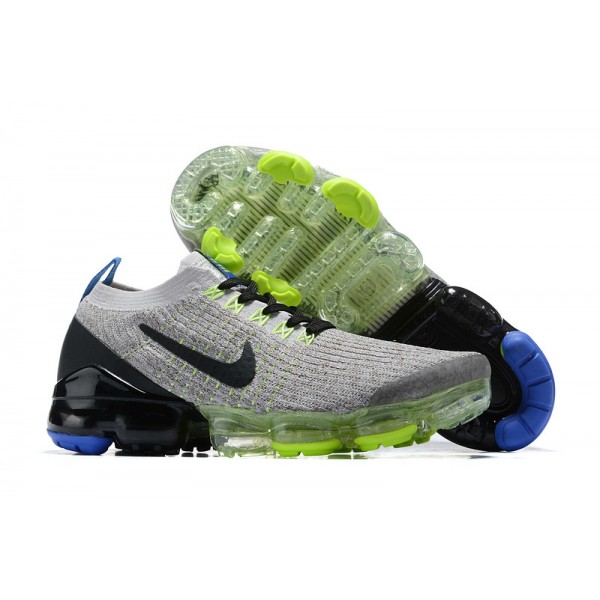 Damen/Herren Air VaporMax Flyknit 3 Grau Blau AJ6900-112 Schuhe