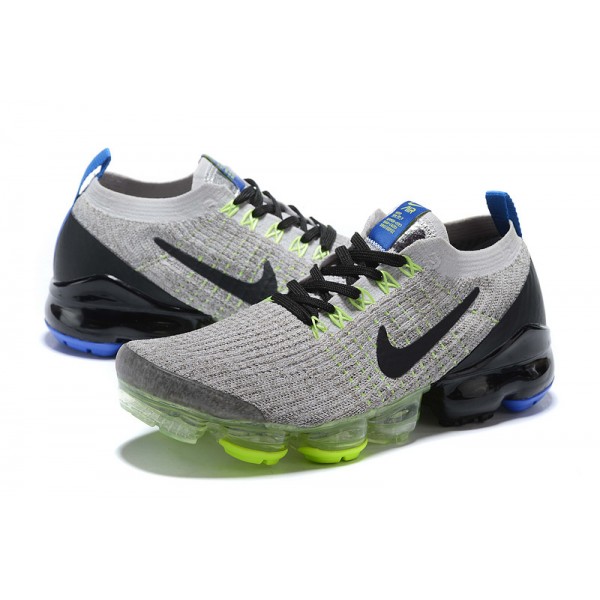 Damen/Herren Air VaporMax Flyknit 3 Grau Blau AJ6900-112 Schuhe