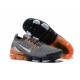 Damen/Herren Air VaporMax Flyknit 3 Grau Orange AJ6900-024 Schuhe