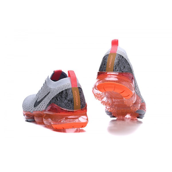 Damen/Herren Air VaporMax Flyknit 3 Grau Rot AJ6900-600 Schuhe