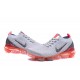 Damen/Herren Air VaporMax Flyknit 3 Grau Rot AJ6900-600 Schuhe