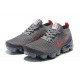 Damen/Herren Air VaporMax Flyknit 3 Grau Rot CT1270-001 Schuhe