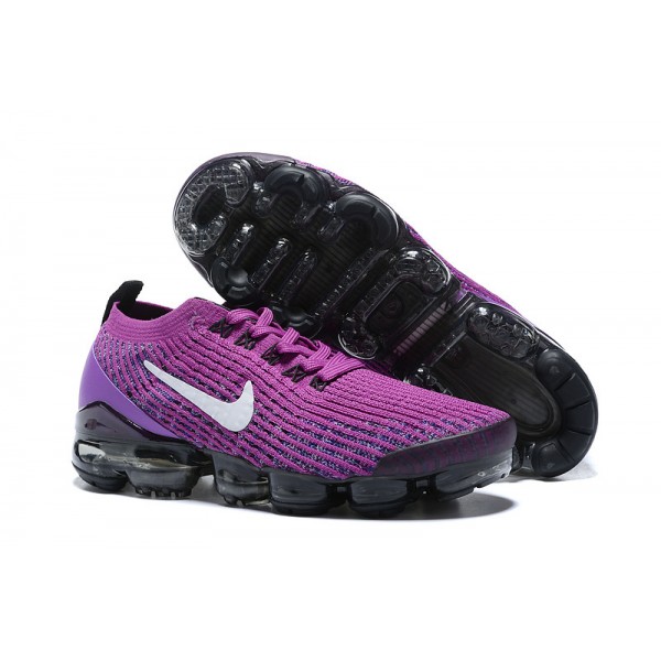 Damen/Herren Air VaporMax Flyknit 3 Lila Schwarz AJ6900-502 Schuhe