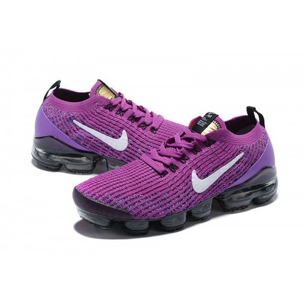 Damen/Herren Air VaporMax Flyknit 3 Lila Schwarz AJ6900-502 Schuhe