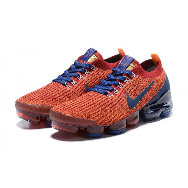 Damen/Herren Air VaporMax Flyknit 3 Rot Blau AJ6900-600 Schuhe