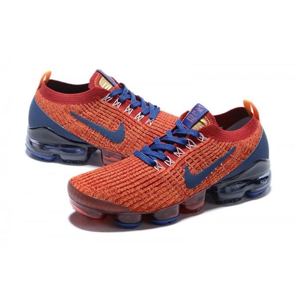 Damen/Herren Air VaporMax Flyknit 3 Rot Blau AJ6900-600 Schuhe