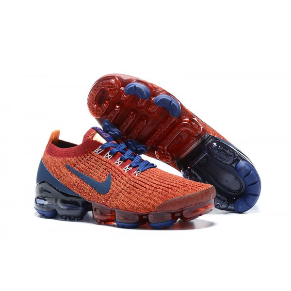 Damen/Herren Air VaporMax Flyknit 3 Rot Blau AJ6900-600 Schuhe