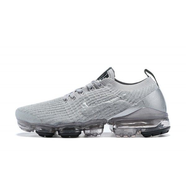 Damen/Herren Air VaporMax Flyknit 3 Silber Grau AJ6900-101 Schuhe