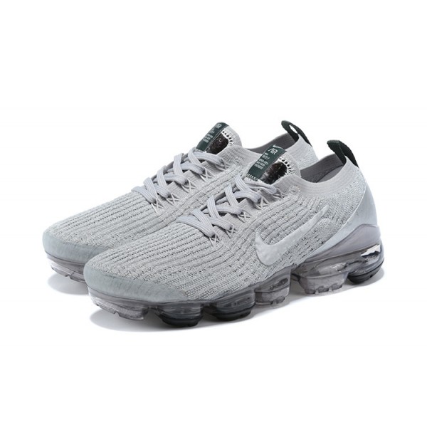 Damen/Herren Air VaporMax Flyknit 3 Silber Grau AJ6900-101 Schuhe