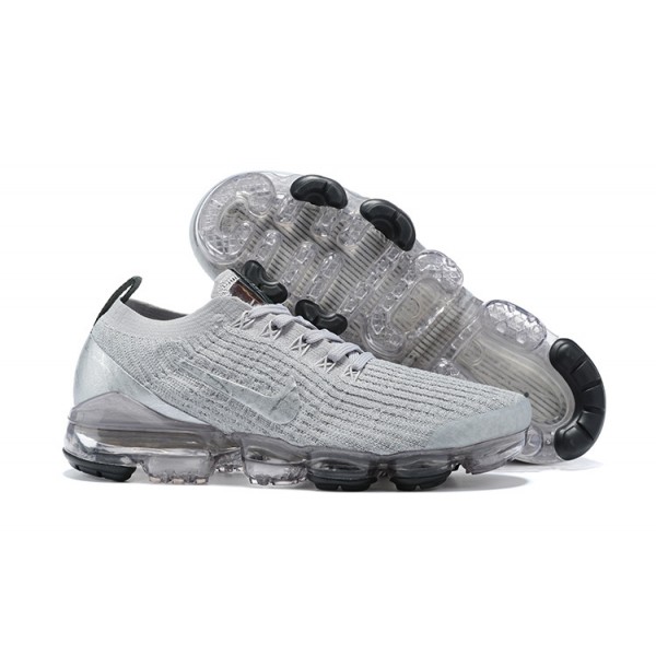 Damen/Herren Air VaporMax Flyknit 3 Silber Grau AJ6900-101 Schuhe