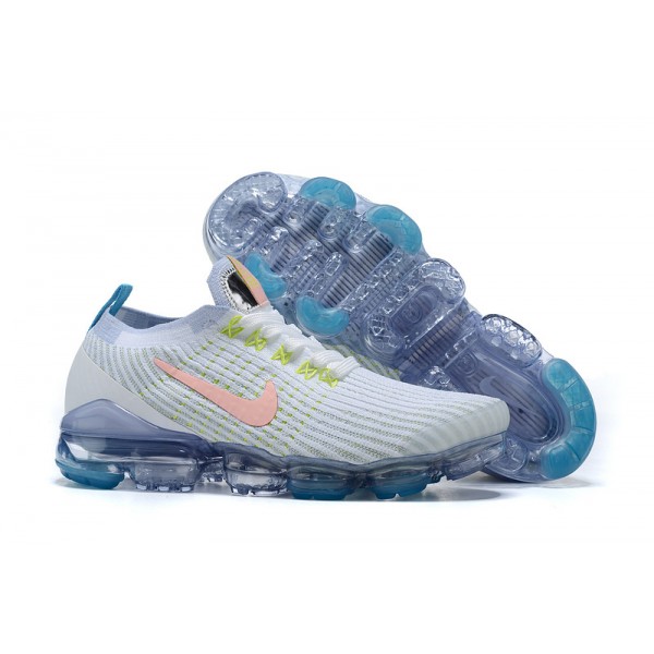 Damen/Herren Air VaporMax Flyknit 3 Weiß Blau AJ6900-003 Schuhe