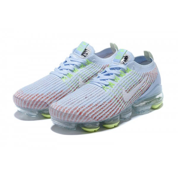 Damen/Herren Air VaporMax Flyknit 3 Weiß Blau AJ6910-200 Schuhe